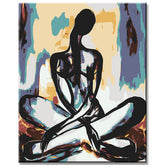 Malen nach Zahlen Abstrakt Balance II