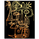 Malen nach Zahlen Abstrakt Römer