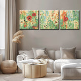 Malen nach Zahlen Tryptichon afb-009-3t