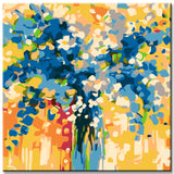 Malen nach Zahlen Abstrakt Raus aus den Federn