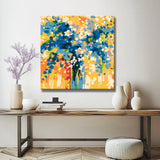 Malen nach Zahlen Abstrakt Raus aus den Federn