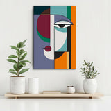 Malen nach Zahlen Kunst Geometische Abstrakte Figuren II