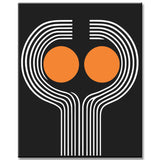 Malen nach Zahlen Kunst Minimalismus Freie Gestaltung Geometrie weiße Streifen