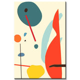 Malen nach Zahlen Kunst Abstrakte Malerei Geometrie Farbige Formen Kreativ