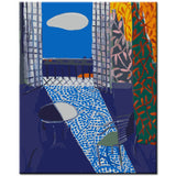 Malen nach Zahlen Kunst offenes Fenster mit Wolke