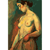 Malen nach Zahlen Akt Frau moderne Kunst