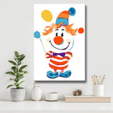 Malen nach Zahlen Kleiner bunter Clown