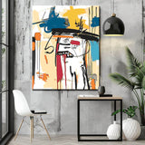 Malen nach Zahlen Kunst Abstrakte Kunst König der Straße Graffiti