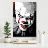 Malen nach Zahlen Horror Clown Pennywise