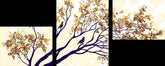 Malen nach Zahlen Baum und ßste Illustration Natur