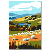 Malen nach Zahlen Kunst Landschaft