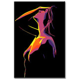 Malen nach Zahlen Abstrakte Frau