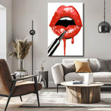 Malen nach Zahlen Lippenstift