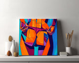 Malen nach Zahlen Frau Po Tattoo