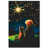 Malen nach Zahlen Der kleine Prinz Sternenhimmel