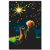 Malen nach Zahlen Der kleine Prinz Sternenhimmel