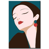 Malen nach Zahlen Orientalische Frau II