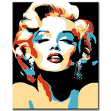 Malen nach Zahlen Marilyn Monroe Porträt