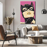 Malen nach Zahlen Catwoman Illustration