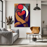 Malen nach Zahlen Herz und Seele