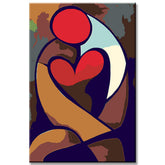 Malen nach Zahlen Herz und Seele