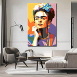 Malen nach Zahlen Frida Kahlo Pop Art