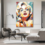 Malen nach Zahlen Porträt Marilyn Monroe