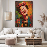 Malen nach Zahlen Frida Kahlo Porträt Kunst