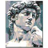 Malen nach Zahlen Porträt von David Art