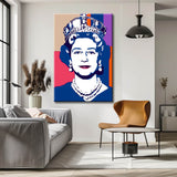 Malen nach Zahlen Die junge Königin Queen Elisabeth II