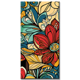 Malen nach Zahlen Mandala Blumen II