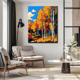 Malen nach Zahlen Kunst Natur Herbst Landschaft