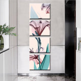 Malen nach Zahlen Kunst Natur Frühlingslilie