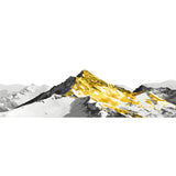 Malen nach Zahlen Berglandschaft mit Schnee