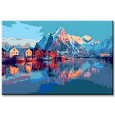 Malen nach Zahlen Norwegen Lofoten