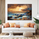 Malen nach Zahlen Lofoten Natur Strand