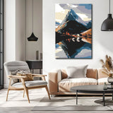 Malen nach Zahlen Norwegen Berg Landschaft