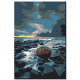 Malen nach Zahlen Strand Lofoten