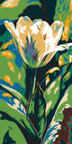 Malen nach Zahlen Klassiches Blumenmotiv