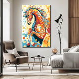 Malen nach Zahlen Kunst Tier Pferd