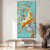 Malen nach Zahlen Hirsch mit Baumgeweih