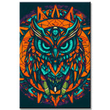 Malen nach Zahlen Tier Eule Kunstwerk