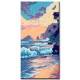 Malen nach Zahlen Azurblaues Meer Unterwasserwelt