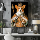 Malen nach Zahlen Der Hund der Queen Königin Corgis