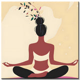 Malen nach Zahlen Kunst Sitzmeditation