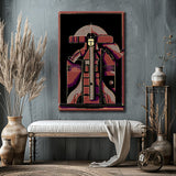 Malen nach Zahlen Roter Samurai