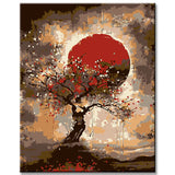 Malen nach Zahlen Abstrakt Iroha