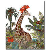 Malen nach Zahlen Tropische Giraffe