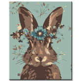 Malen nach Zahlen Böhmisches Kanninchen