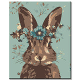 Malen nach Zahlen Böhmisches Kanninchen